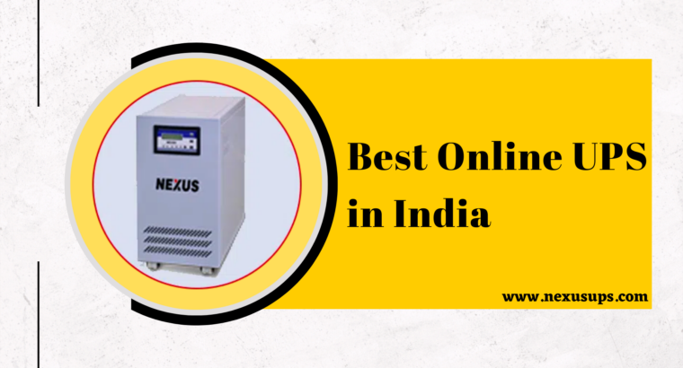 Best online UPS in India